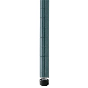 Green Wire Shelving Posts