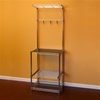 Wire Shelving Bakers Rack w/ sliding shelf