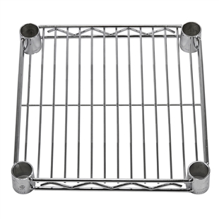 SI Chrome Wire Shelf 12"d