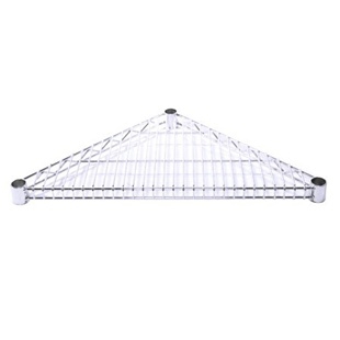 SI Chrome Wire Triangle Shelf