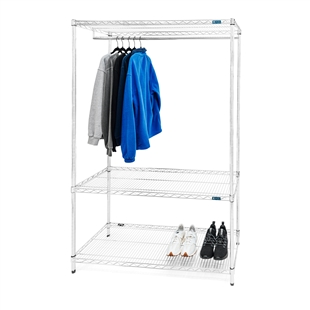 Wire Shelving Wardrobe Kits