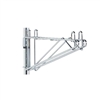 Adjustable Wall Mount Double Shelf Brackets