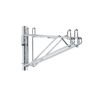 Adjustable Wall Mount Double Shelf Brackets