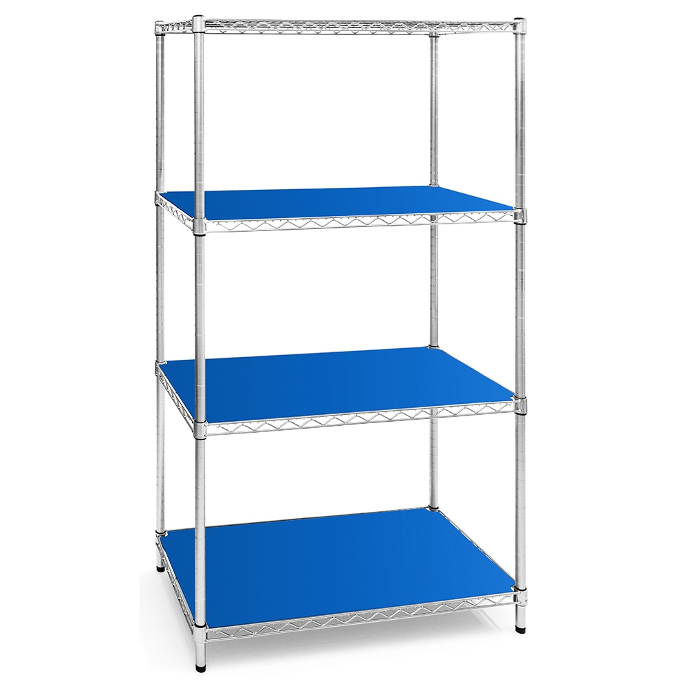 36 W x 18 D Shelf Liners for Wire Shelving in Clear Plastic