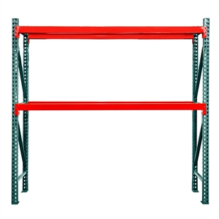 24"d x 72"h 2-Tier Pallet Rack Starter Units