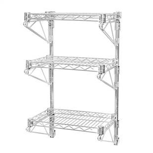 18 X 72 Stainless Steel Wall Mount Shelf