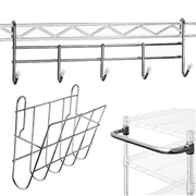 Wire Shelving Replacement Parts, Metro Wire Shelving Parts